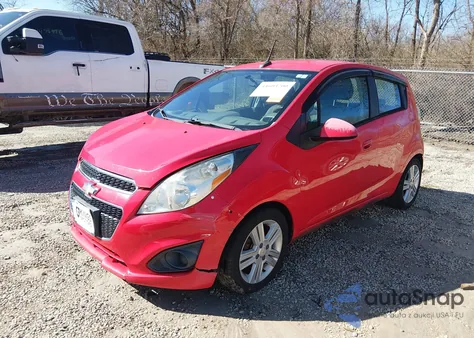 2013 Chevrolet Spark Ls Auto из США, поврежденный, VIN KL8CB6S96DC506631